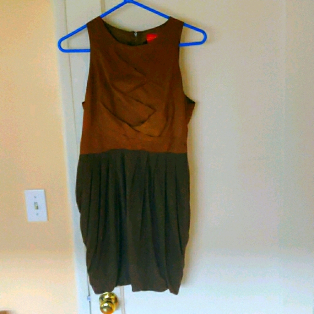 Draped dress